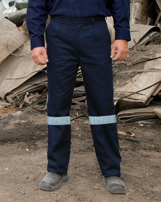 Visitec WPDR-Original Drill Pant With 3M Reflective Tape