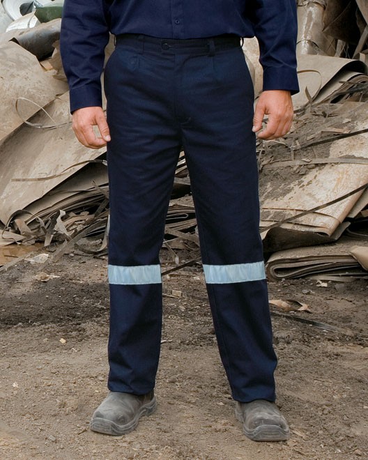 Visitec WPDR-Original Drill Pant With 3M Reflective Tape - Click Image to Close