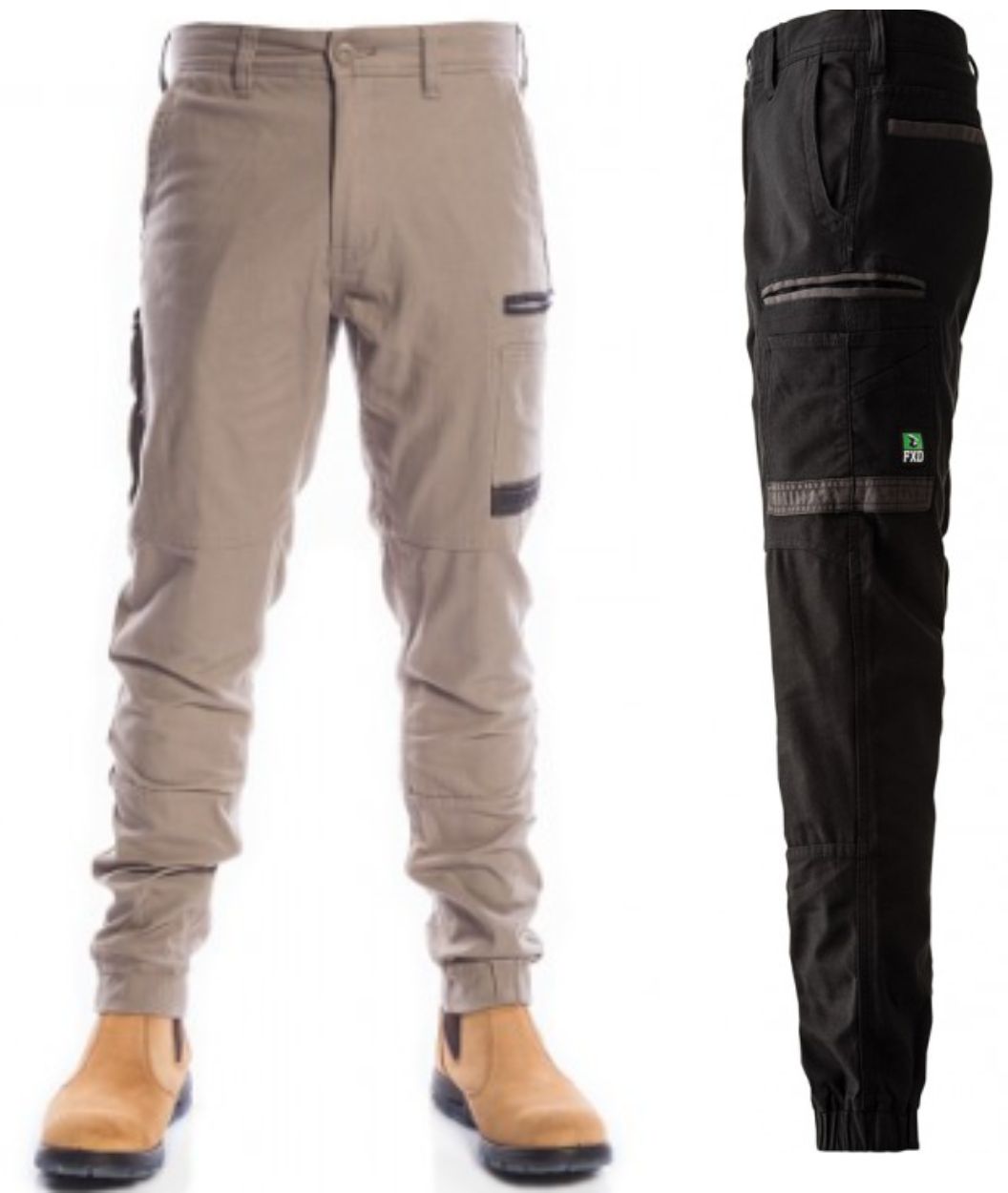 FXD WP-4 Cuffed Stretched jogger pants - Click Image to Close