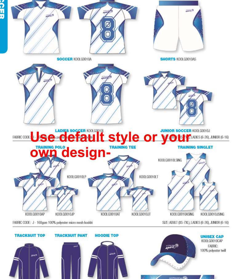 Soccer Style 1 --Design your own color-Minimum 25 units