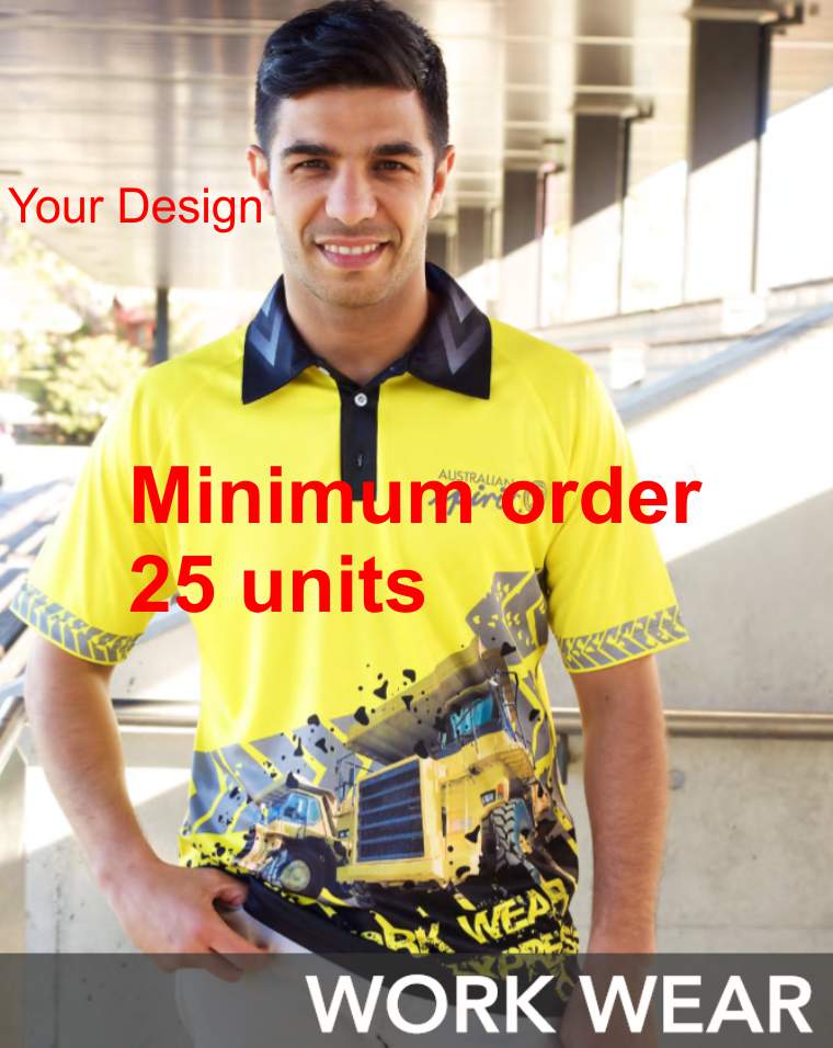 Workwear Style 1 --Design your own color-Minimum 25 units - Click Image to Close